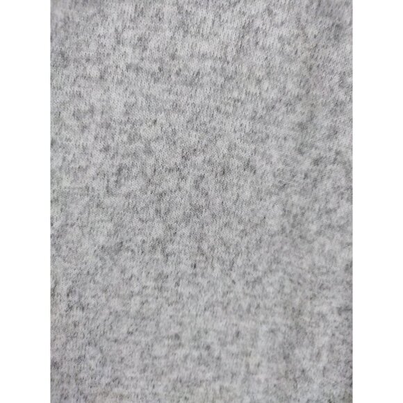 Cozy Womens Gray Open-Front Cardigan With Long Sleeves & Relaxed Fit, NWT - Picture 4 of 6